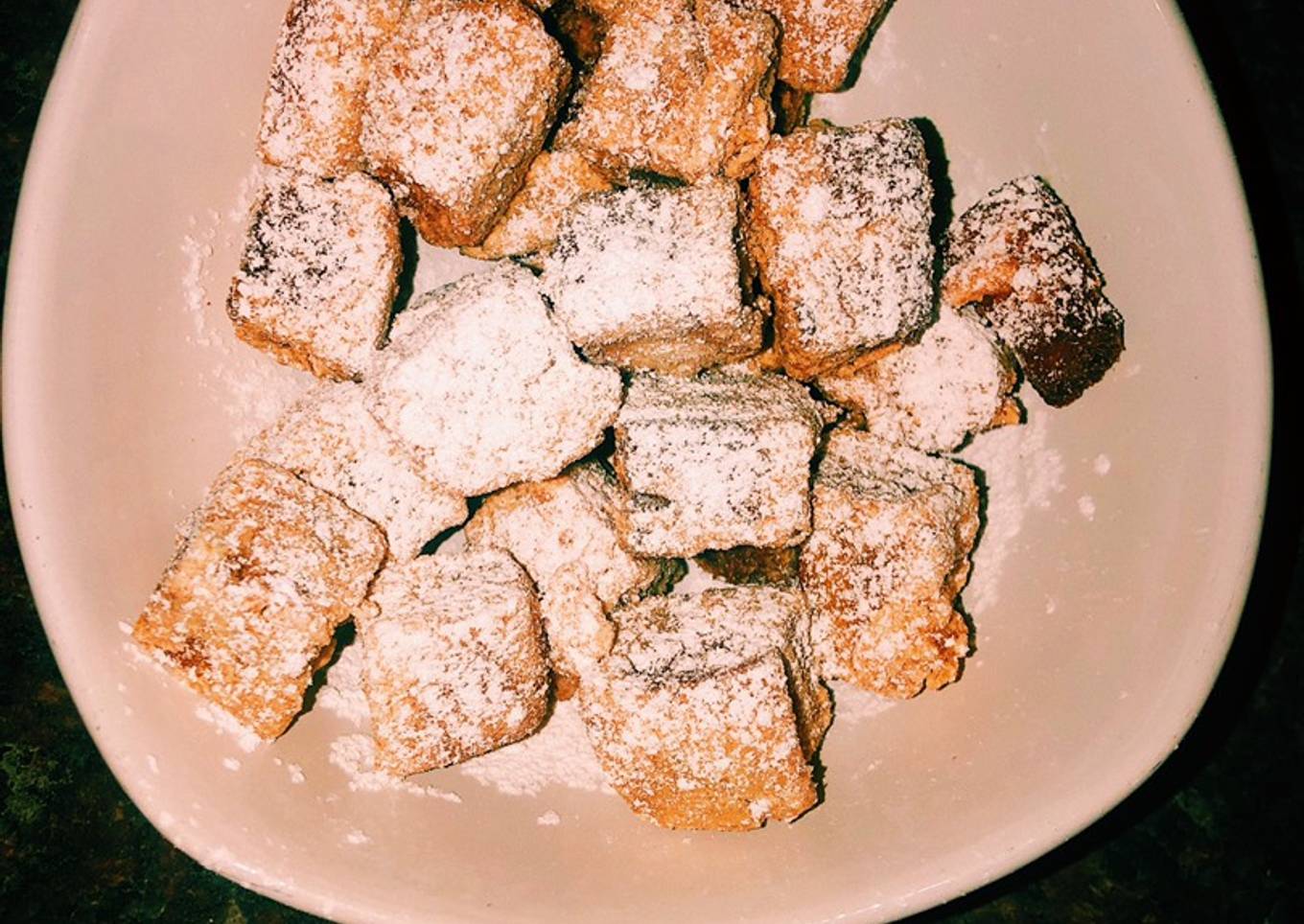 Sweet Mango Croutons