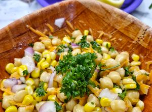 Foto resep Chickpeas Salad / Salad Kacang Arab
