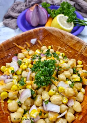 Foto resep Chickpeas Salad / Salad Kacang Arab