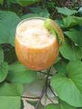 Batido de papaia e kiwi