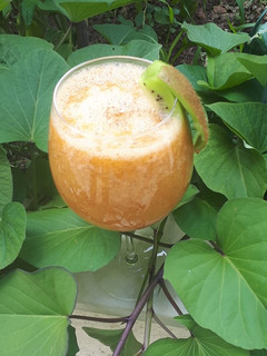 Foto de Batido de papaia e kiwi
