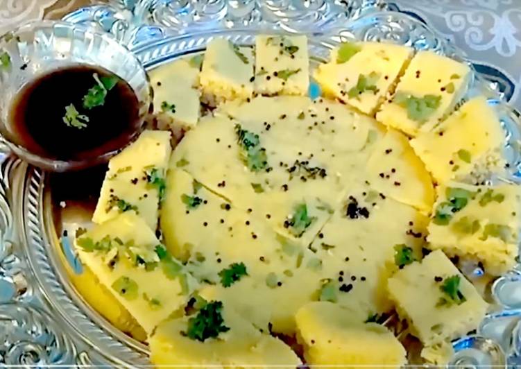 Easiest Way to Prepare Homemade Dhokla