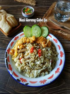 Foto resep Nasi Goreng Cabe Ijo