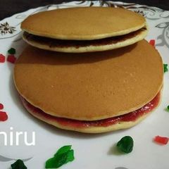 A picture of Eggless yeast free sponge Dora cake.