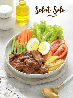 Foto resep Selat Solo Daging Iris