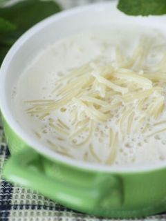 صورة لوصفة شعيرية بالحليب