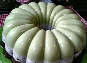 Foto resep Puding alpukat oreo coklat🍮🍐#bikinramadhanberkesan