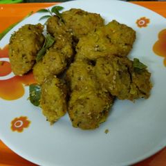 A picture of Steamed muthiya.