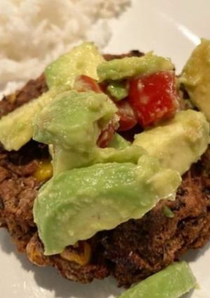 Foto de Hambúrguer de Feijão Preto