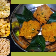 Mupparuppu Vadai A picture of Mupparuppu Vadai.