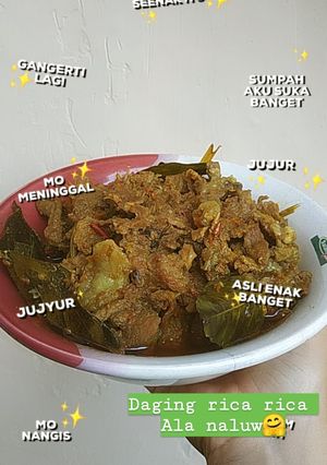 Foto resep Daging sapi rica-rica