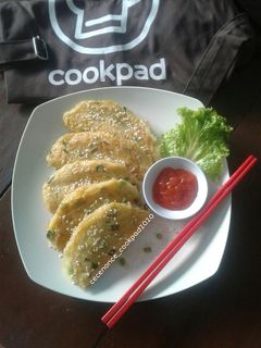Foto resep Korean Egg Dumpling