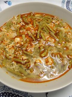 Una foto de Sopa de espárragos