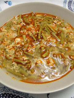 Una foto de Sopa de espárragos