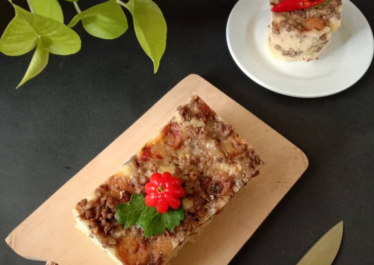 Bagaimana Membuat Meat Steam Cake yang Lezat
