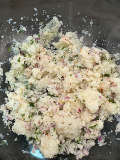 Una foto de Falso arroz de coliflor