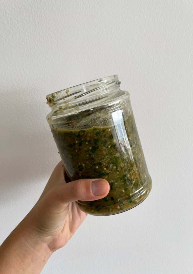 Una foto de Salsa verde