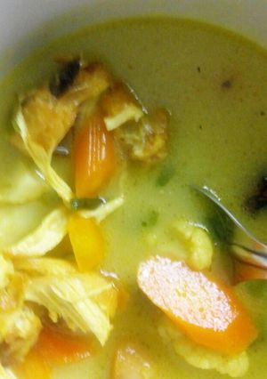 Foto resep Soto Ayam Kuah Santan