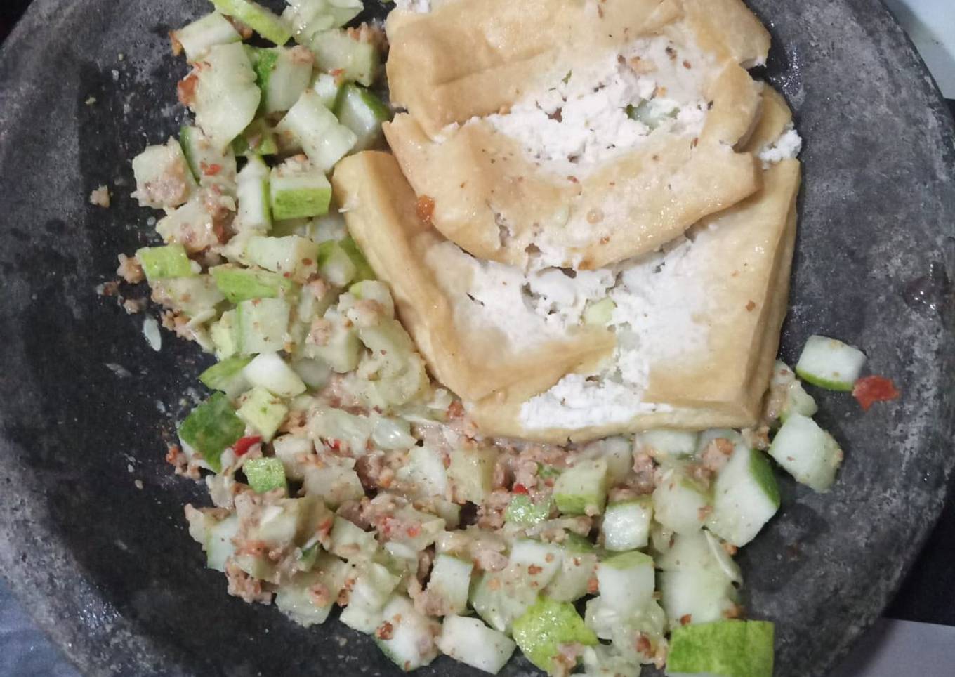 Sambal Trancam Timun Tahu