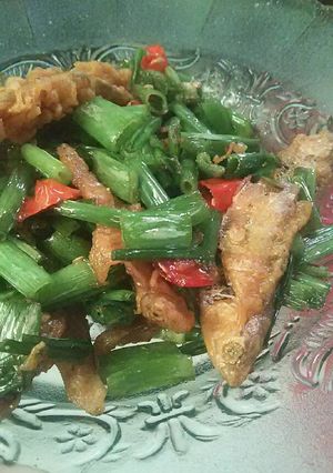 Foto resep Oseng Belalo ikan asin