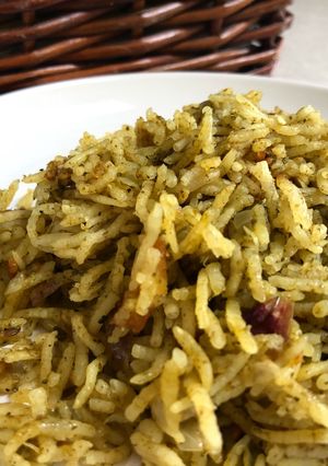 A picture of Coriander Rice 🍚.
