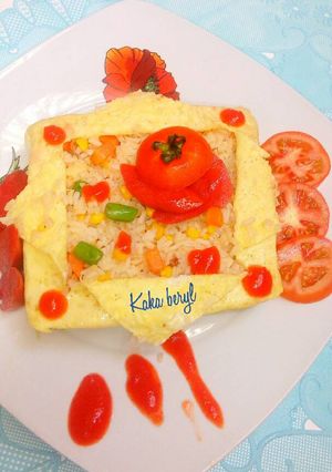 Foto resep Nasi goreng Pattaya 🍳🍛