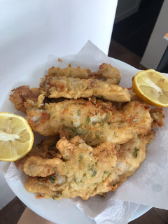 Una foto de Pescado a la marinera ☺️💕