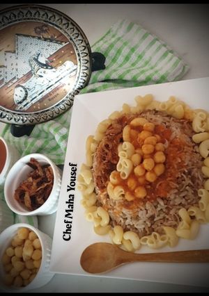 صورة لوصفة كشري