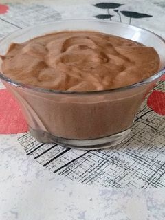 Una foto de Helado de chocolate saludable (Con solo dos ingredientes)