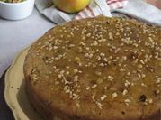 Una foto di torta mele ricotta