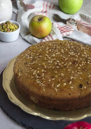 Foto di Torta di Mele con Ricotta e Noci