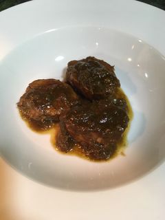 Una foto de Solomillo de cerdo al Pedro Ximénez