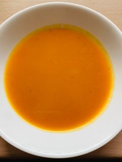 Kókusztejes sütőtök krémleves recept fotója