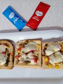 عکسی از دستور مینی پیتزا