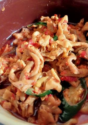 Foto resep Usus Ayam Rica-rica