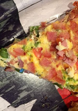 A picture of No Crust Quiche Capisce.
