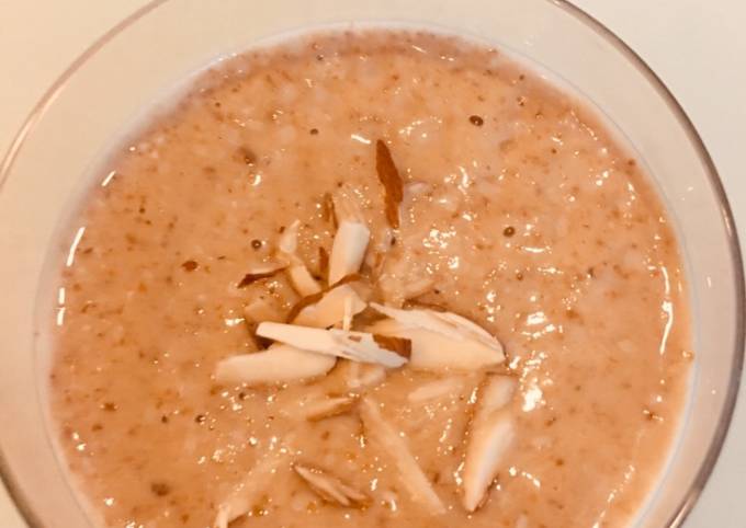 Sugarfree Fig and Apricot Milkshake