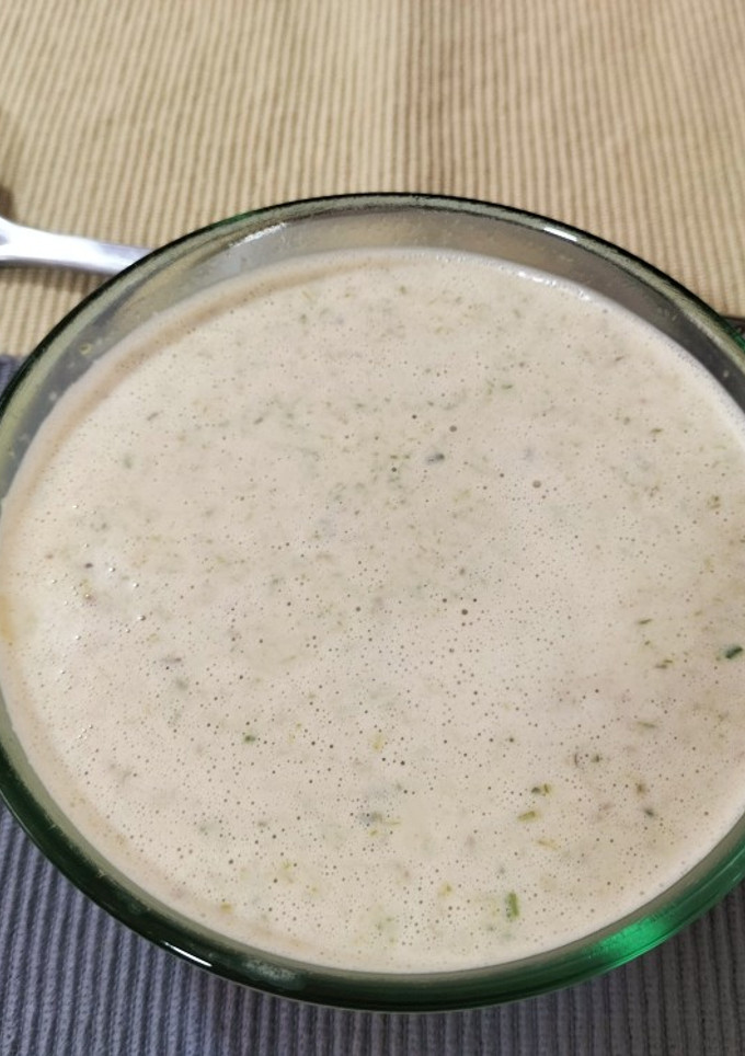 Una foto de Salsa de espárragos y nueces