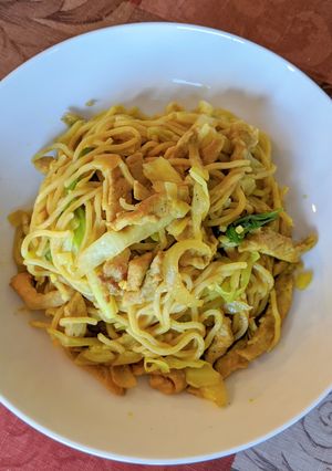 咖哩炒麵 的食譜成品照片