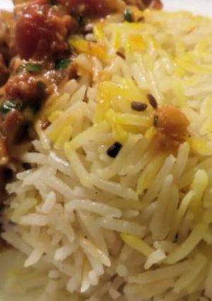 A picture of Fragrant paneer rice.