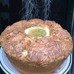 A picture of CHEESE CHIFFON CAKE/ SIFON KEJU🧀.