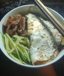 bún nước tương eatclean