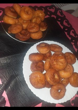 صورة لوصفة كعيكعات بذوق الفراولة 🍓 🥯🥯