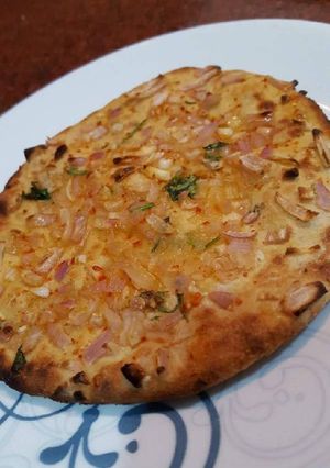 A picture of Onion paratha.