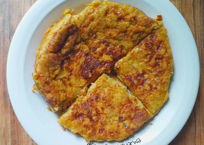 Telur Dadar (Omelet) Tempe Sambal Terasi #400²¹