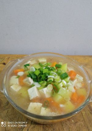 Foto resep Sop Wortel Kentang Tahu ala Anak Kost