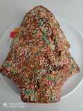 Torta albero di Natale al cacao