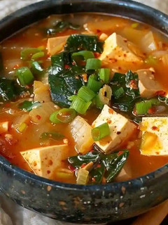A picture of Korean Tofu Soup Recipe.