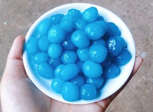 Hình của món Trân châu hoa đậu biếc.