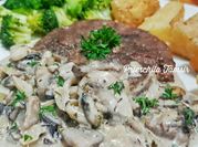 Gambar steak daging sapi slice